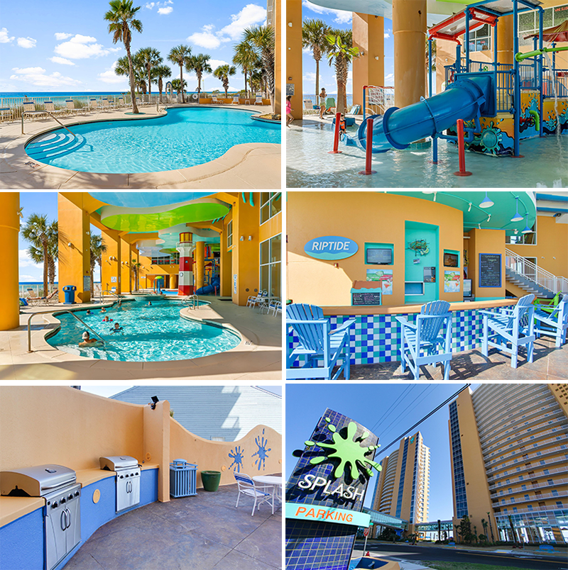 Splash Beach Resort in Panama City Beach, Florida gulf front
